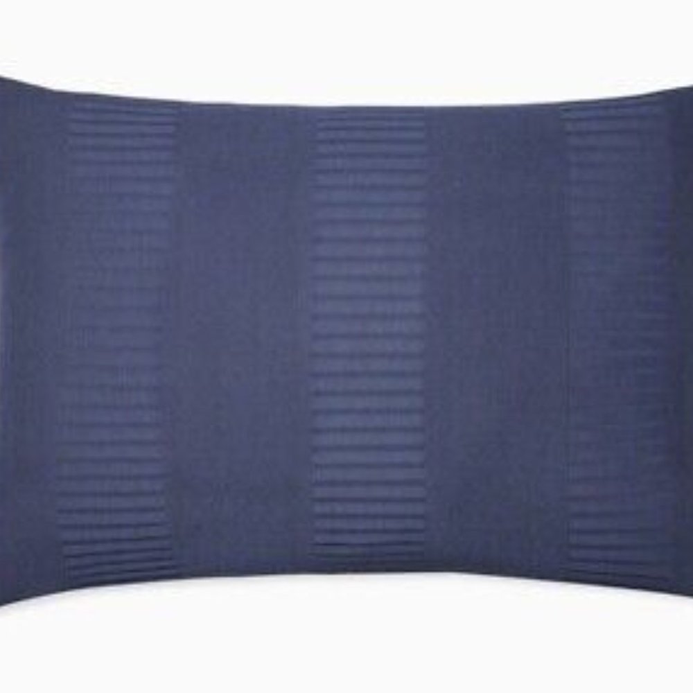Two CALVIN KLEIN Shams Modern Steve Navy Standard